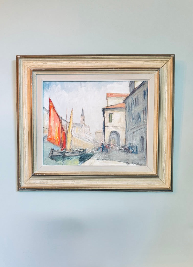 Venetian Canal Scene