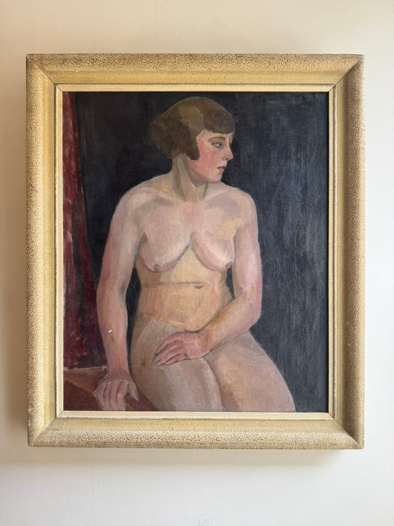 1930s Early Modernist Nude