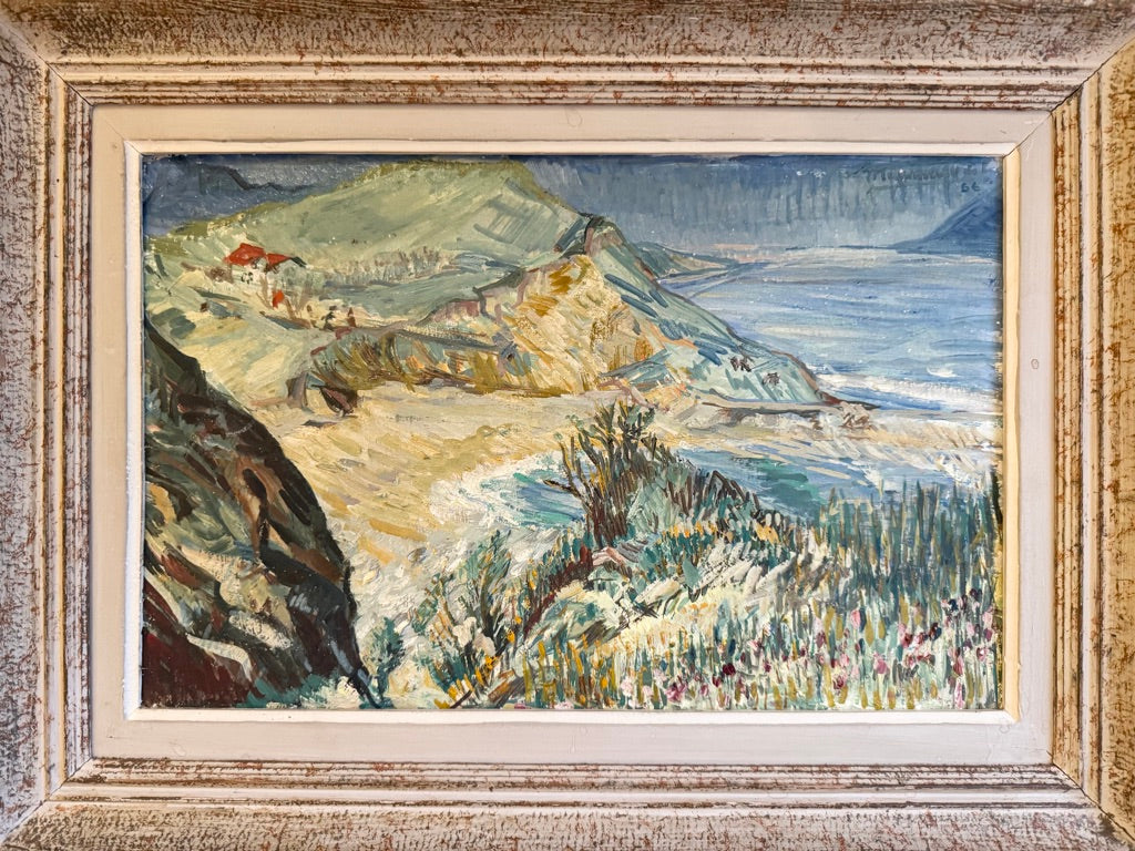 French Coastal Scene