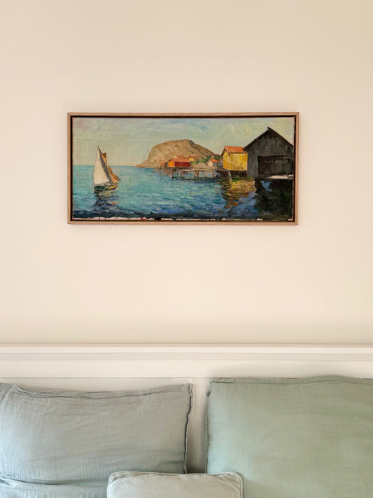 Mid-Century Swedish Seascape