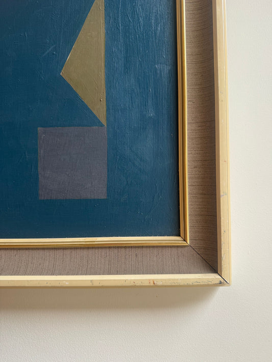 Geometric on Blue