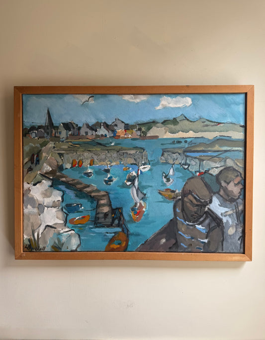 Portbail Harbour Seascape