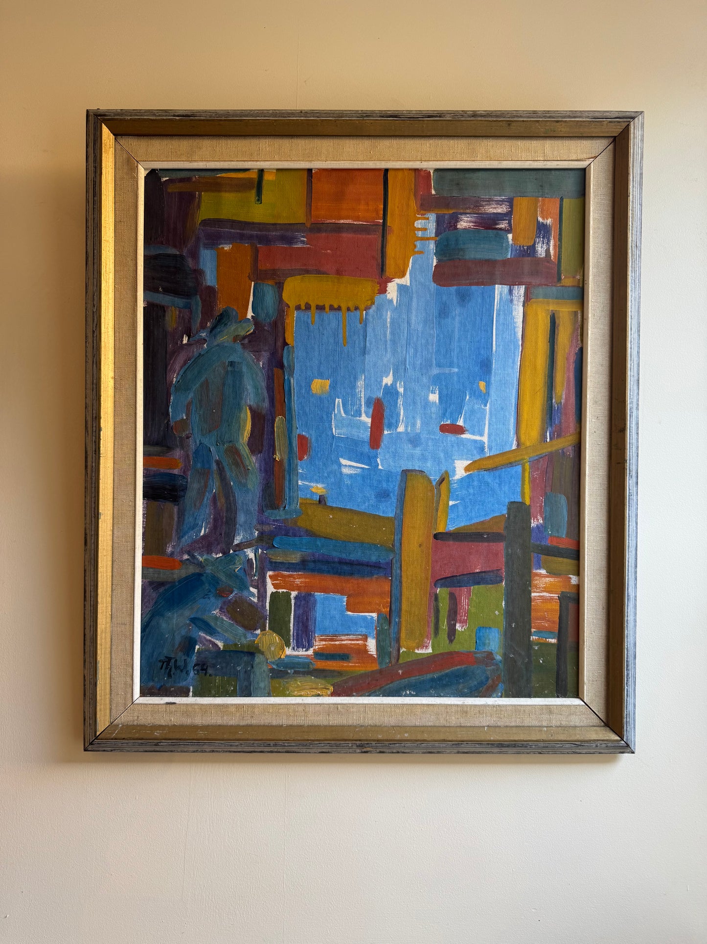 Yellow and Blue Forms