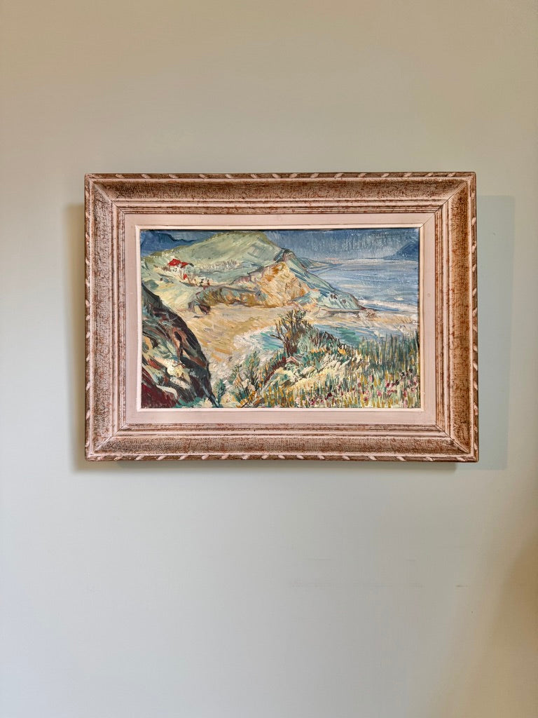 French Coastal Scene