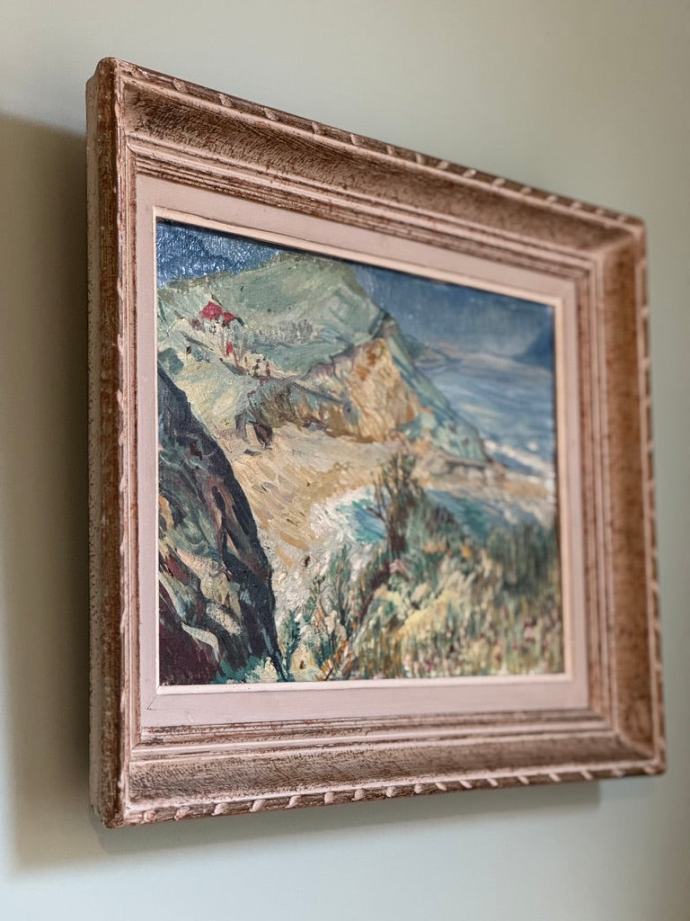 French Coastal Scene