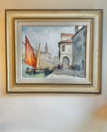 Venetian Canal Scene