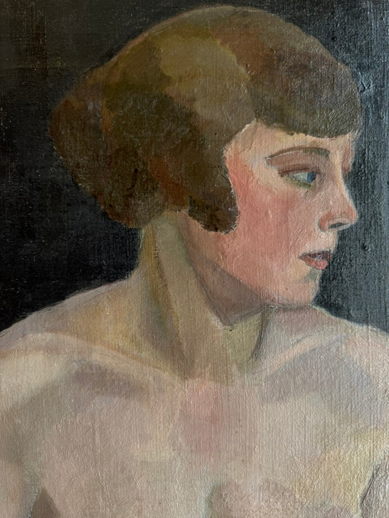 1930s Early Modernist Nude