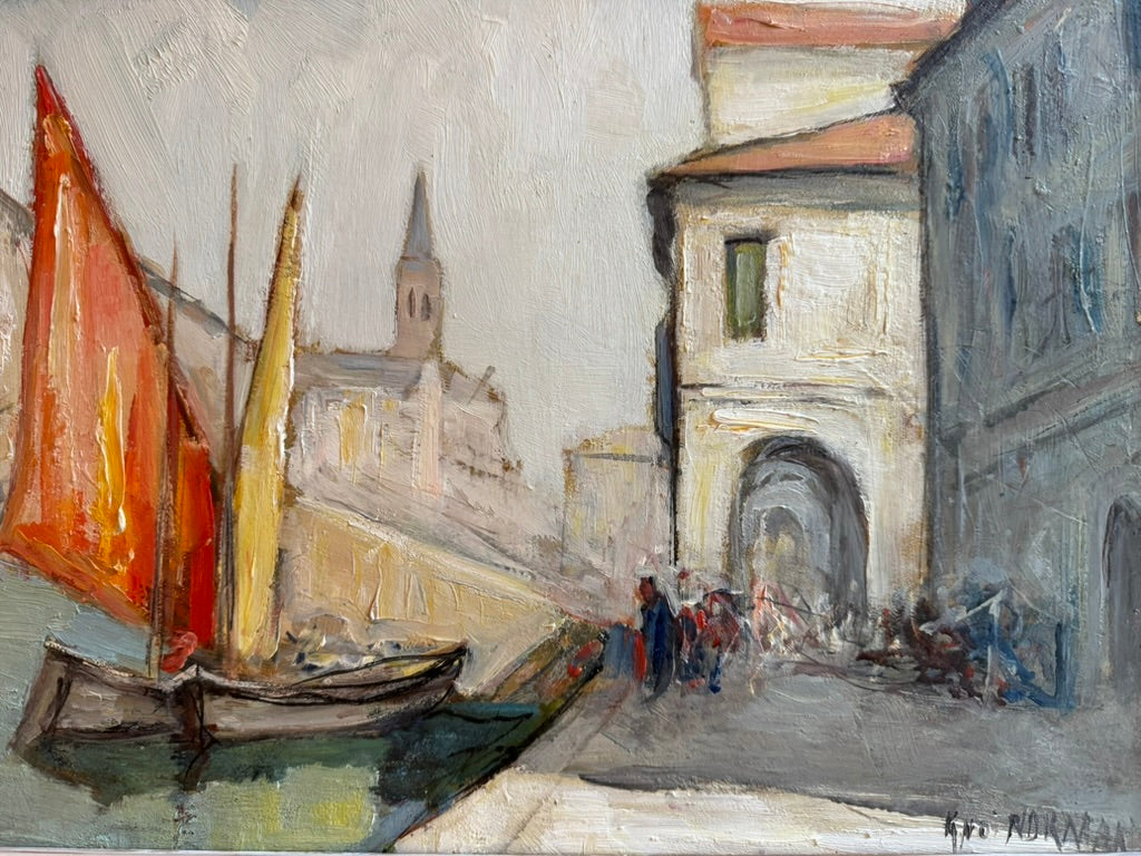 Venetian Canal Scene