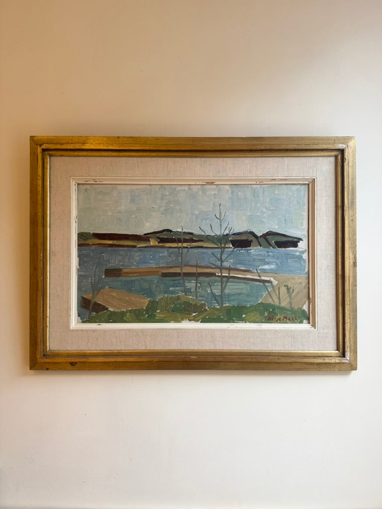 Swedish Lake Landscape