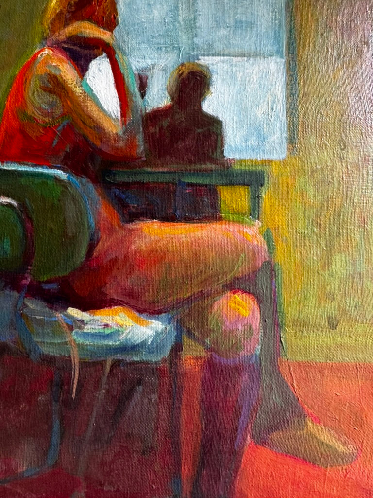 Seated Female Study