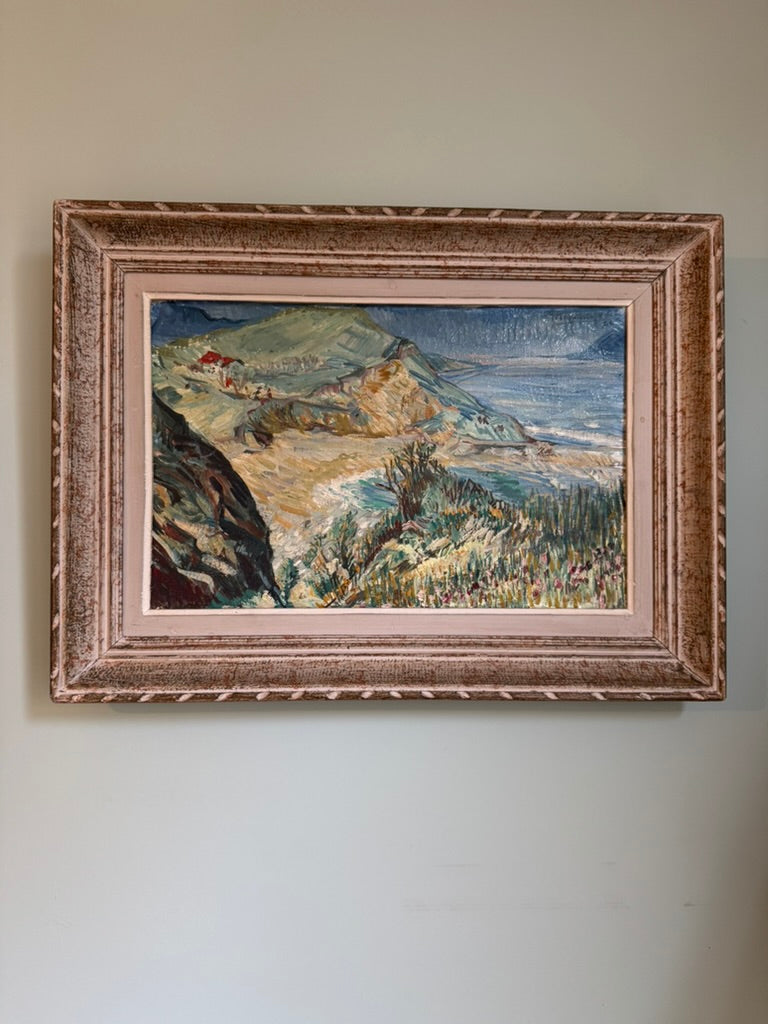 French Coastal Scene
