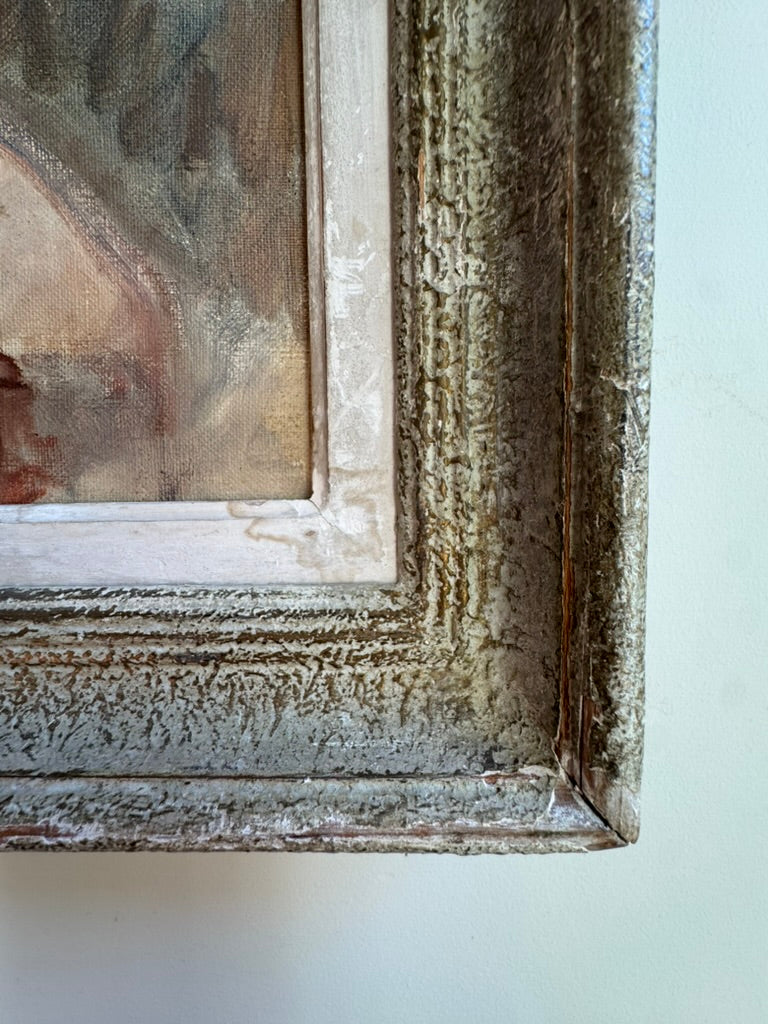 French Nude Oil on Canvas