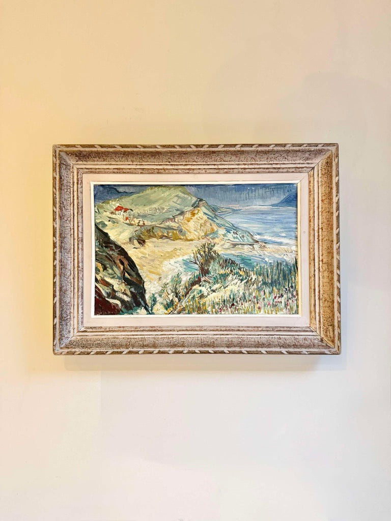 French Coastal Scene