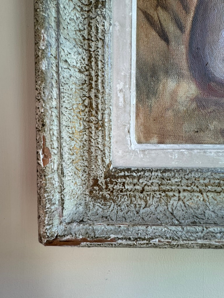 French Nude Oil on Canvas