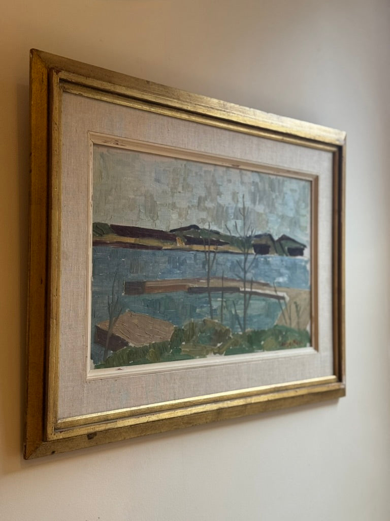 Swedish Lake Landscape