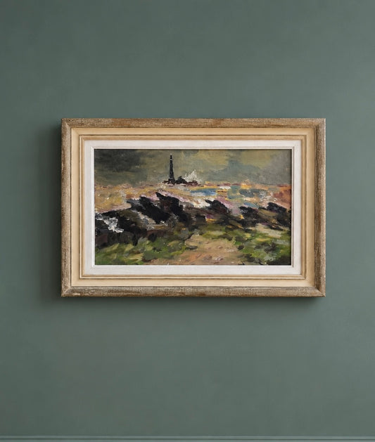 Signed French Seascape