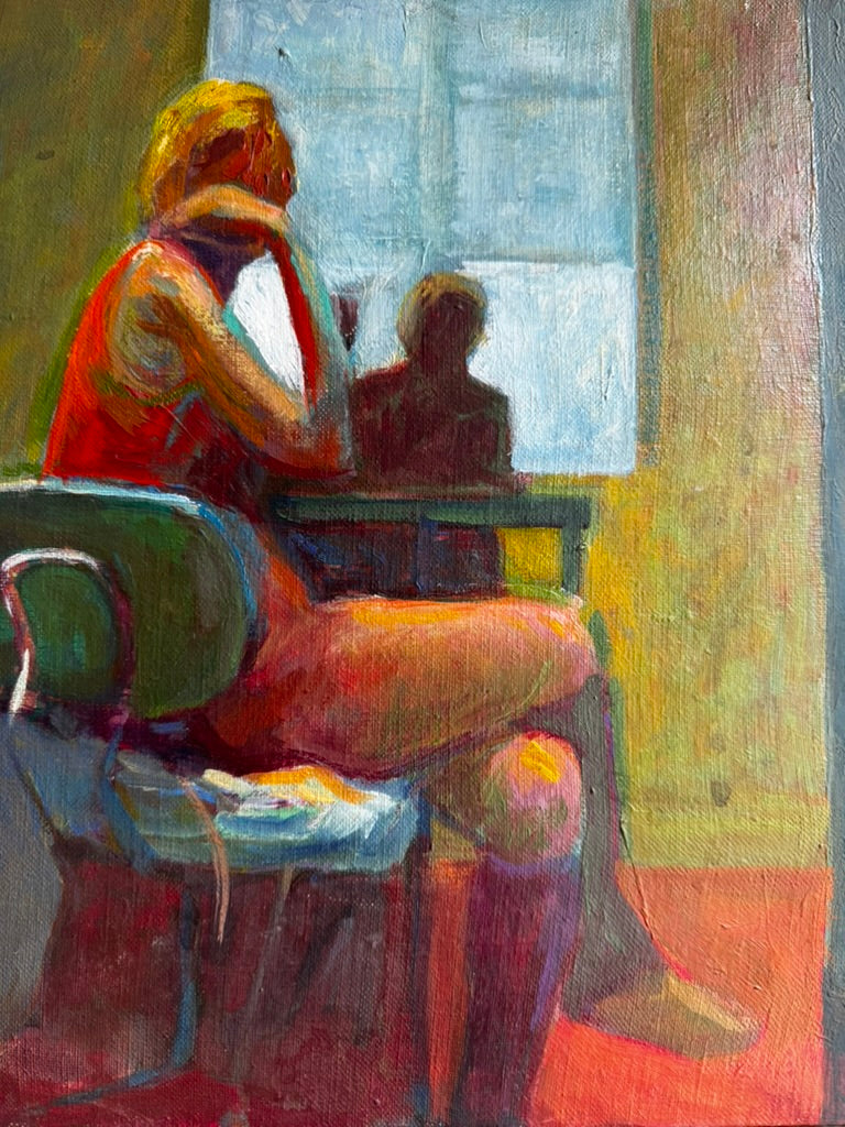 Seated Female Study