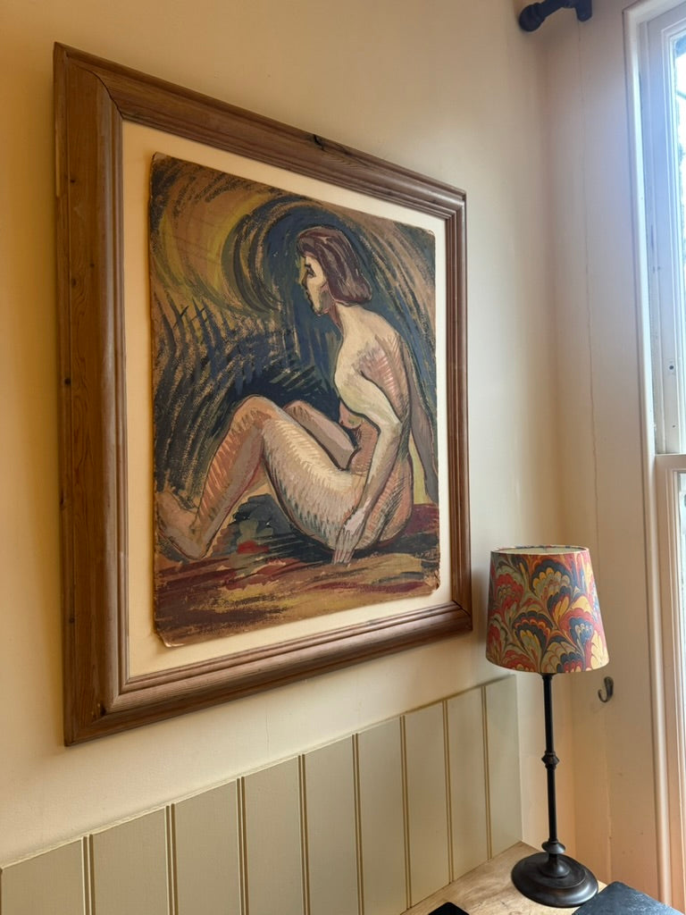 Female Nude - Pastel on Card