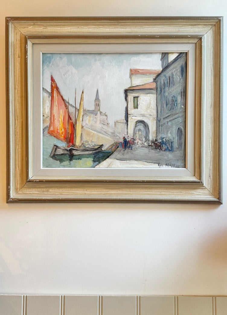 Venetian Canal Scene