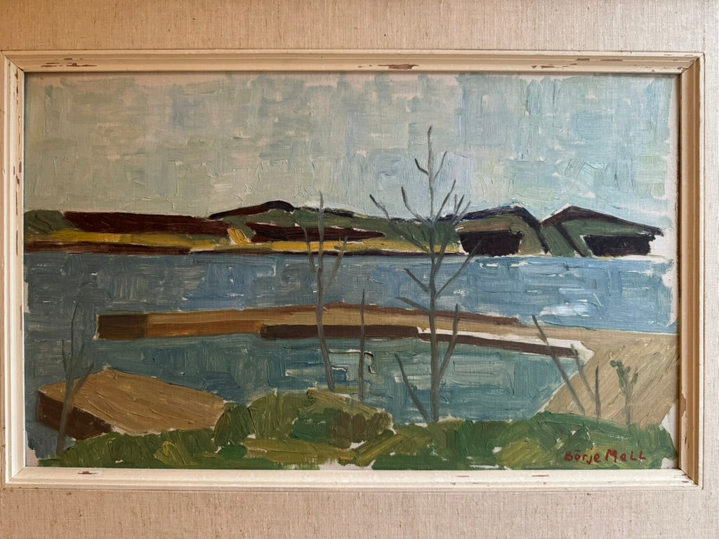 Swedish Lake Landscape
