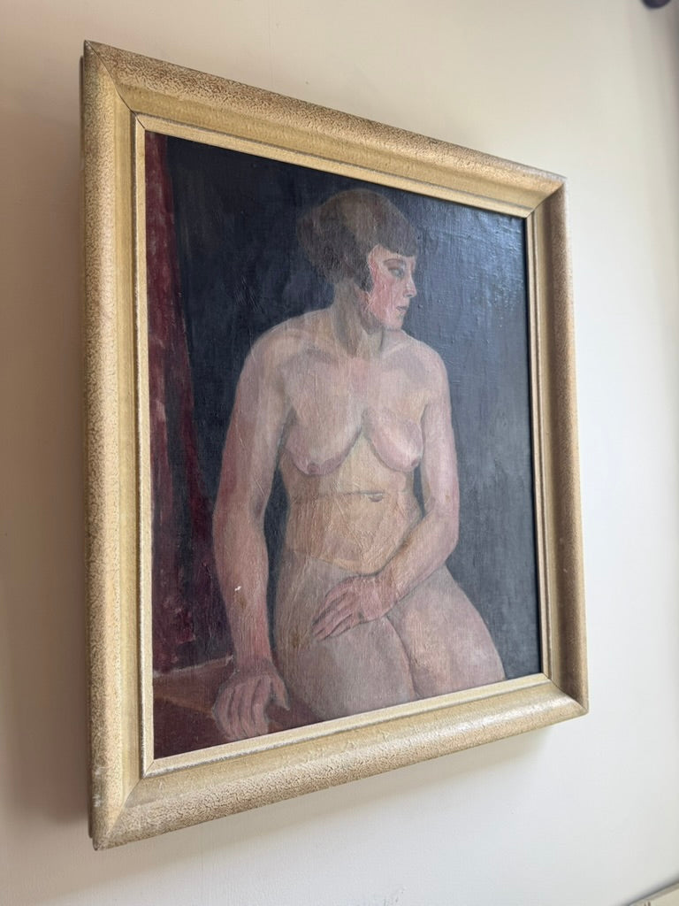 1930s Early Modernist Nude
