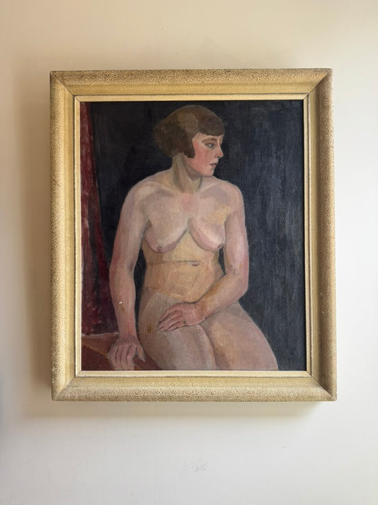 1930s Early Modernist Nude