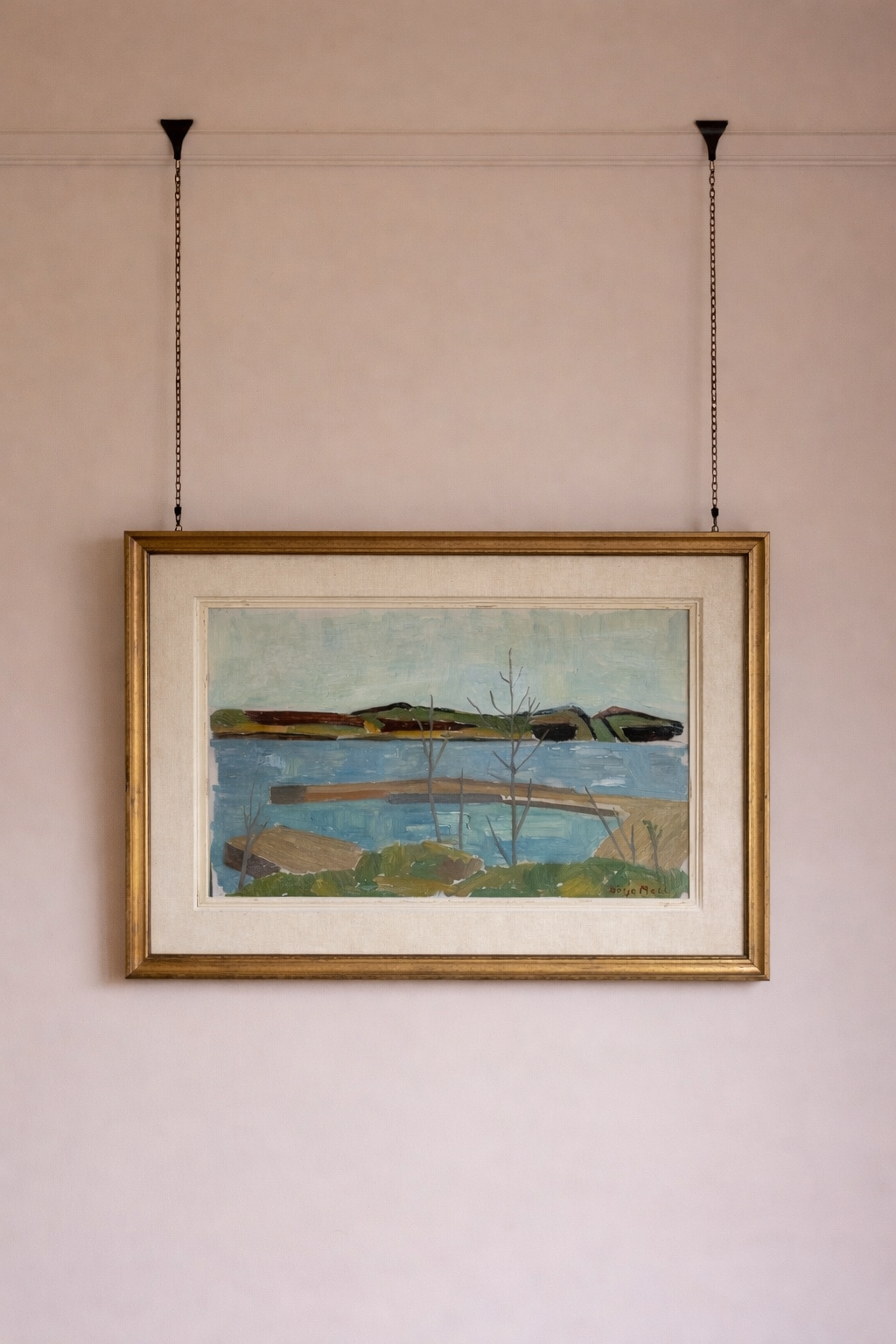 Swedish Lake Landscape