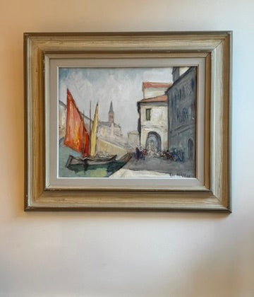Venetian Canal Scene
