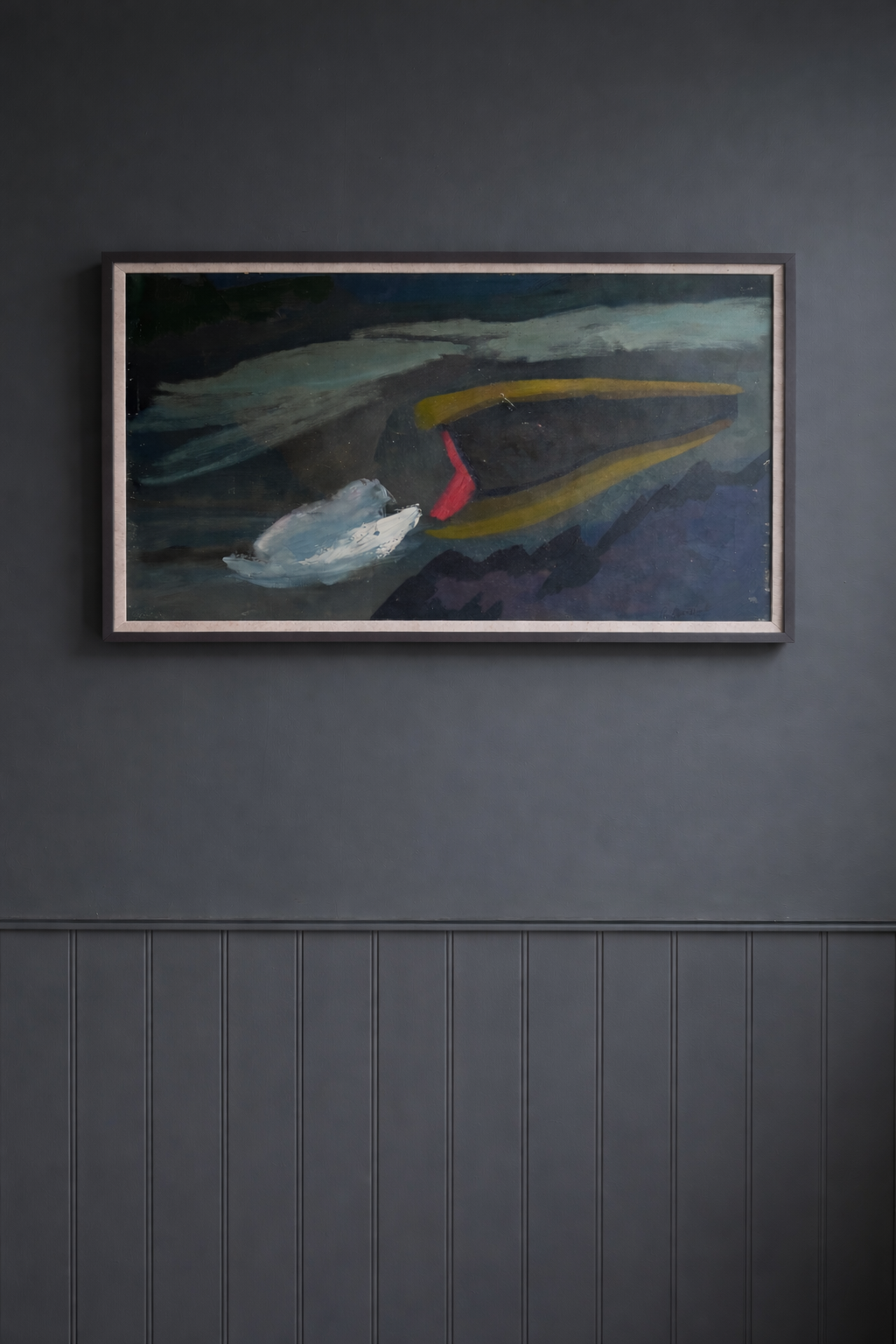 Large Mid-Century Abstract