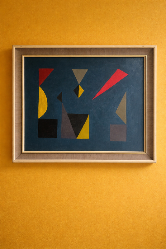 Geometric on Blue