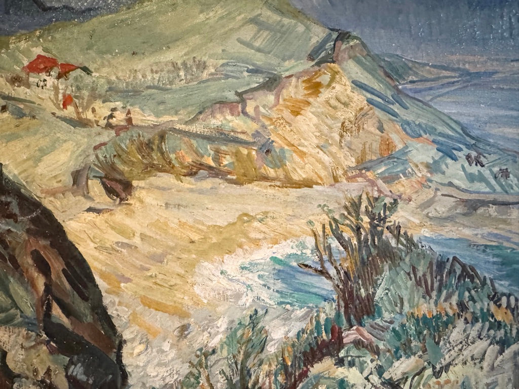 French Coastal Scene