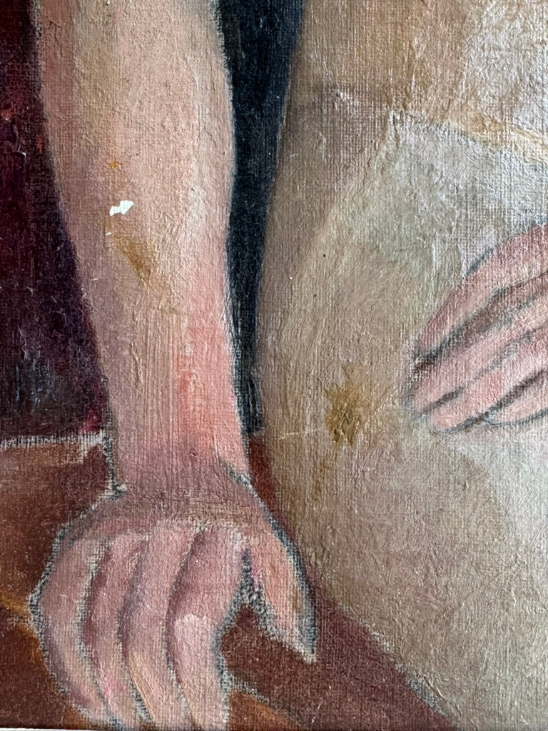 1930s Early Modernist Nude