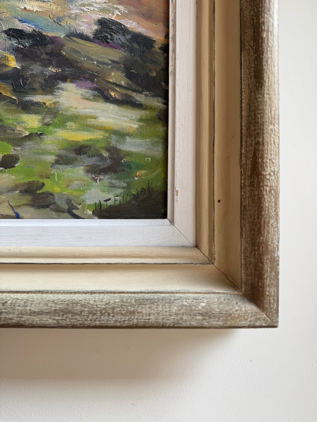 Signed French Seascape