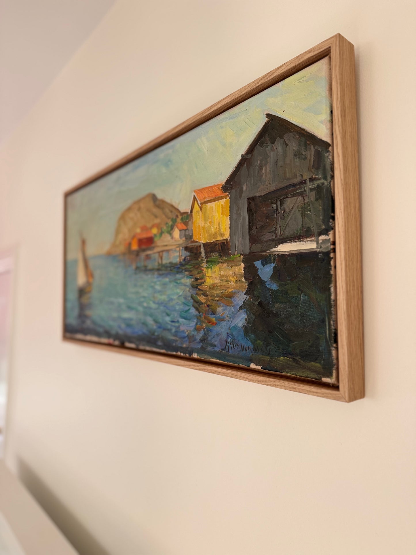 Mid-Century Swedish Seascape
