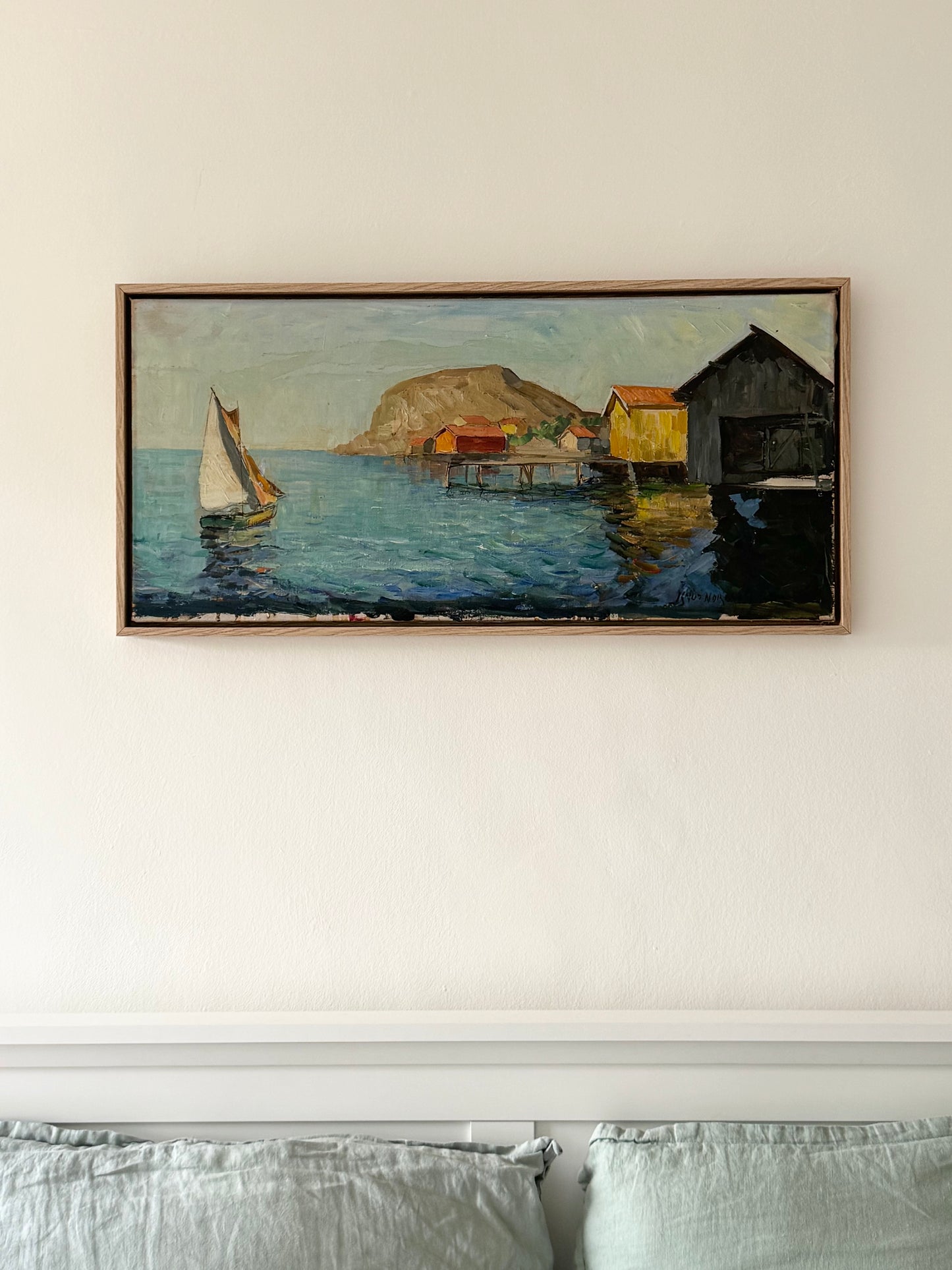 Mid-Century Swedish Seascape
