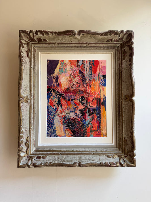 Abstract Oil Pastel