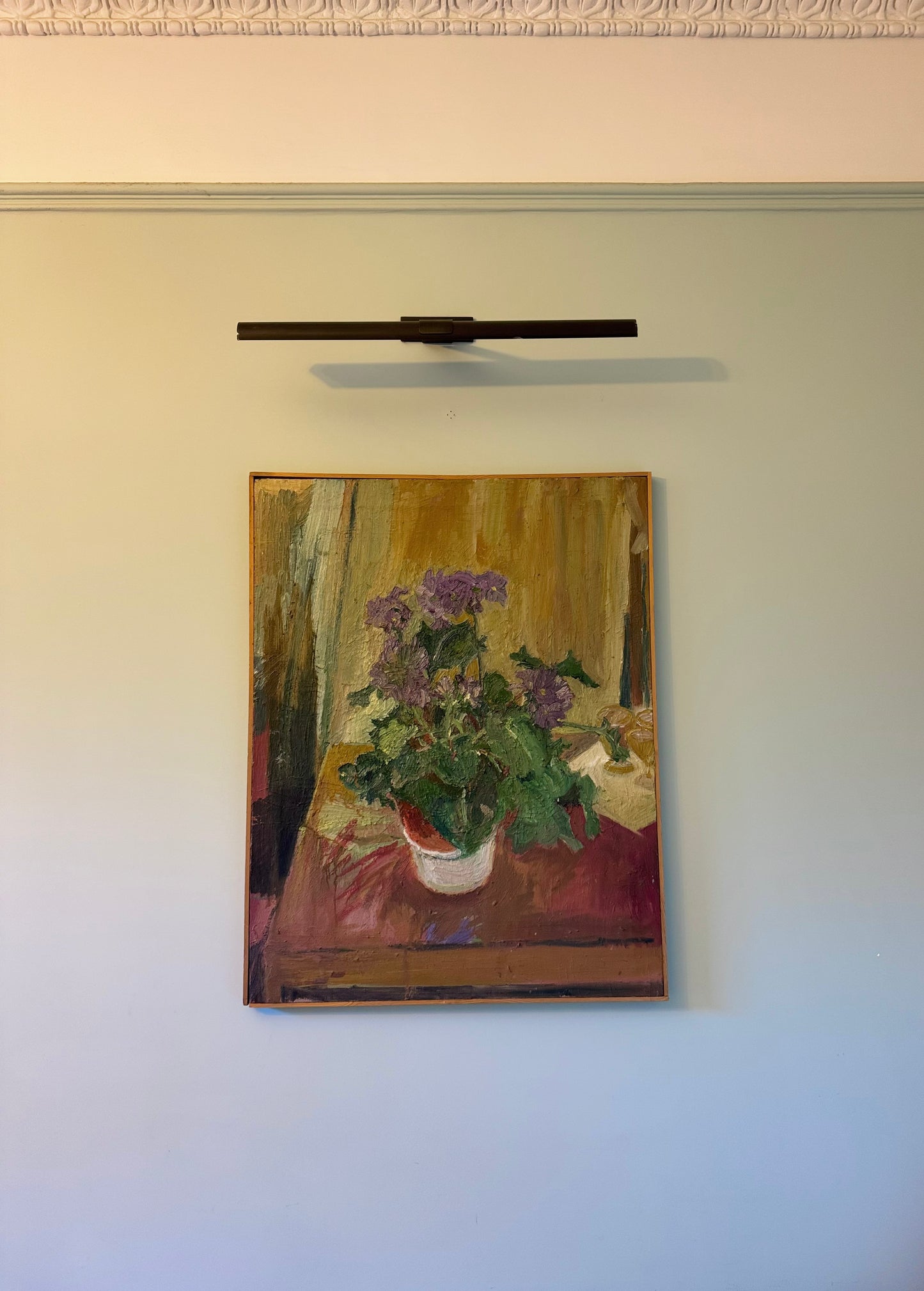 Lilac Chrysanthemums Still Life