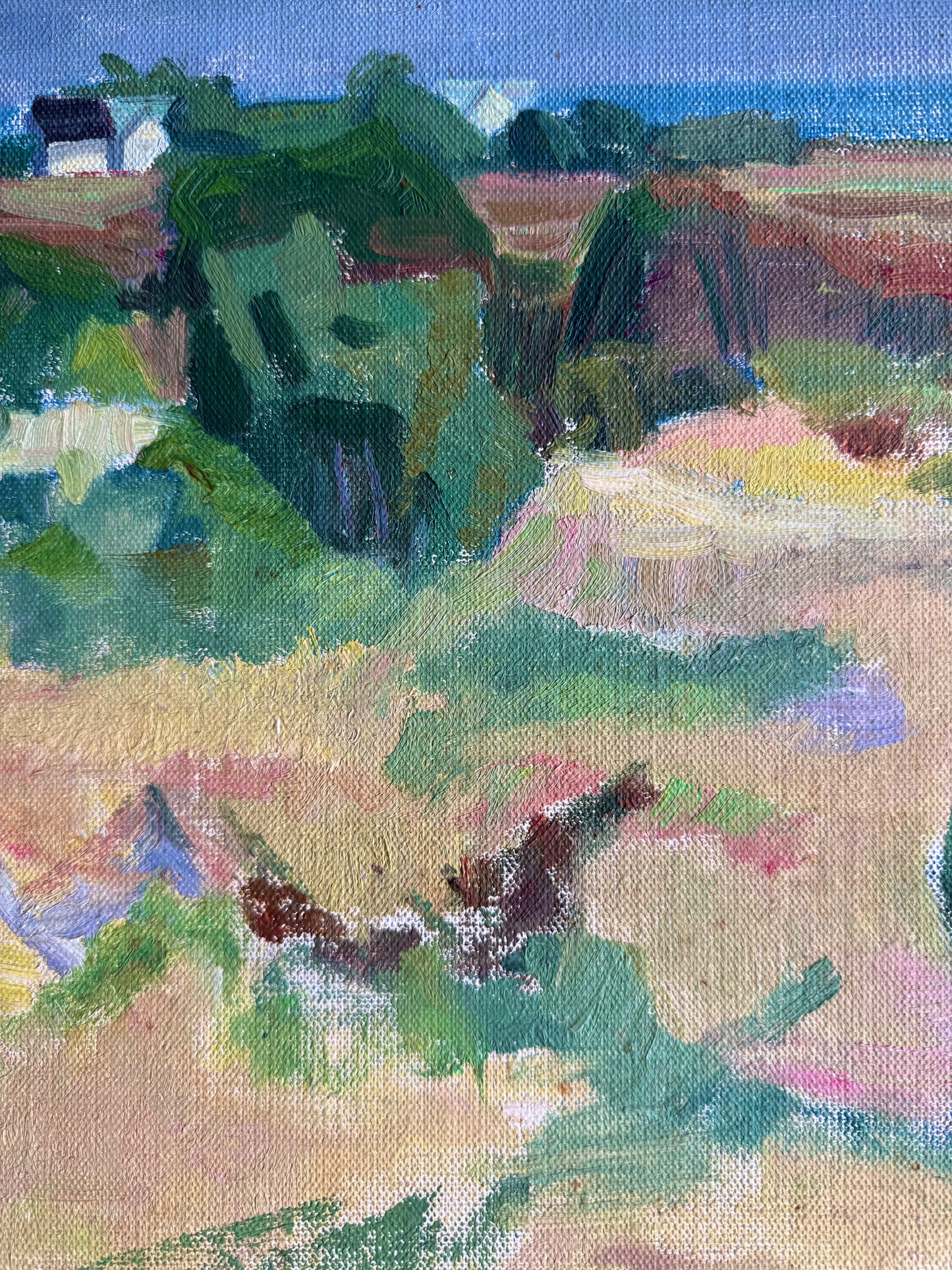 Mid-Century Swedish Landscape - RESERVED