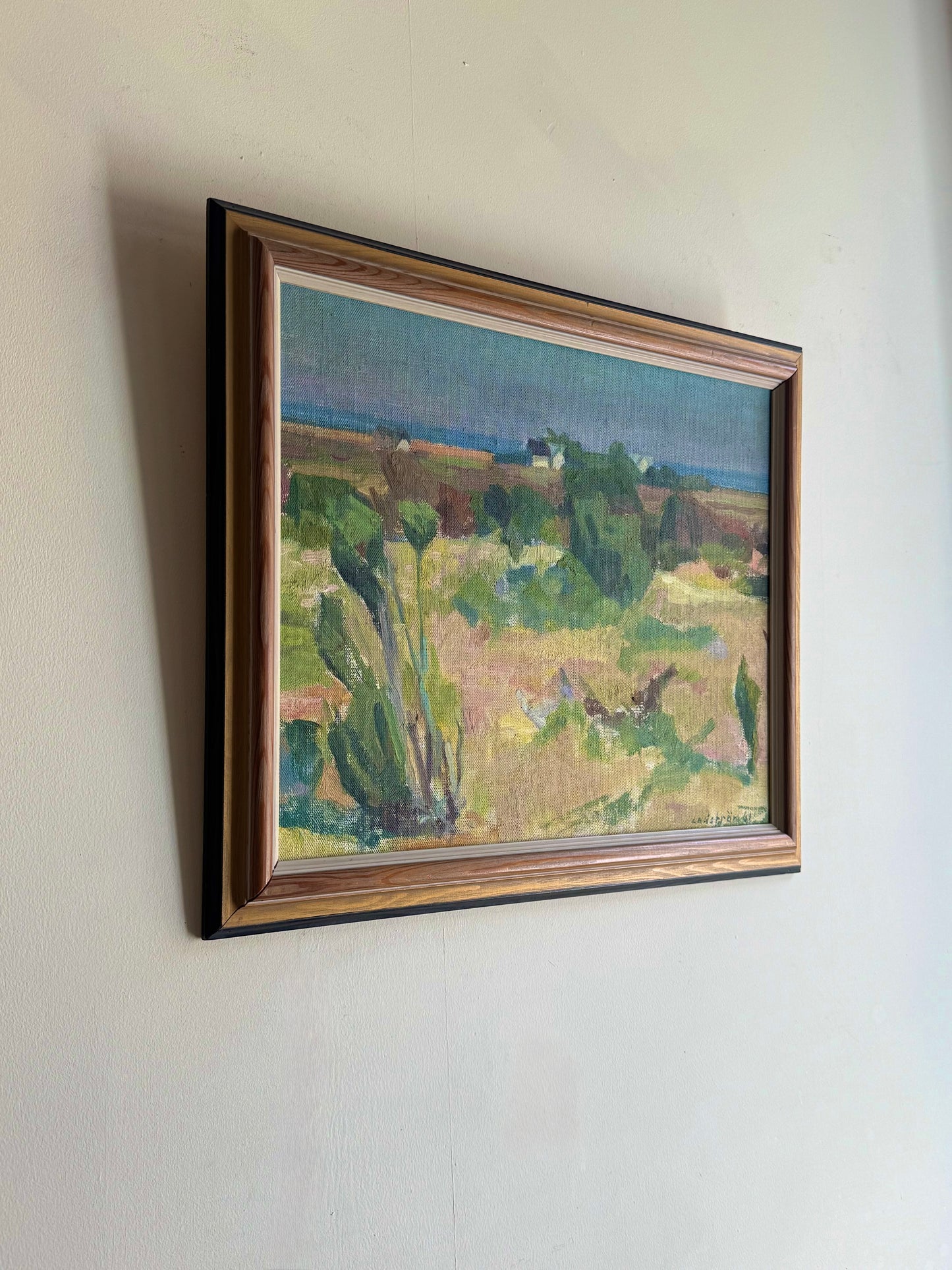 Mid-Century Swedish Landscape - RESERVED
