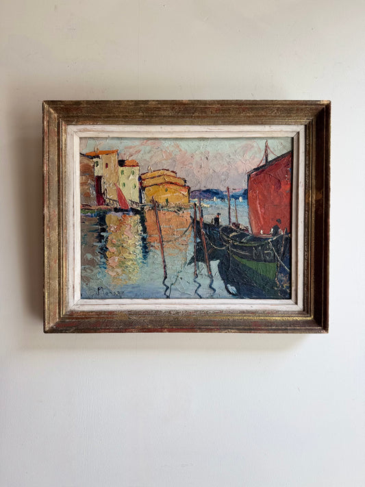 The Harbour at Sunset