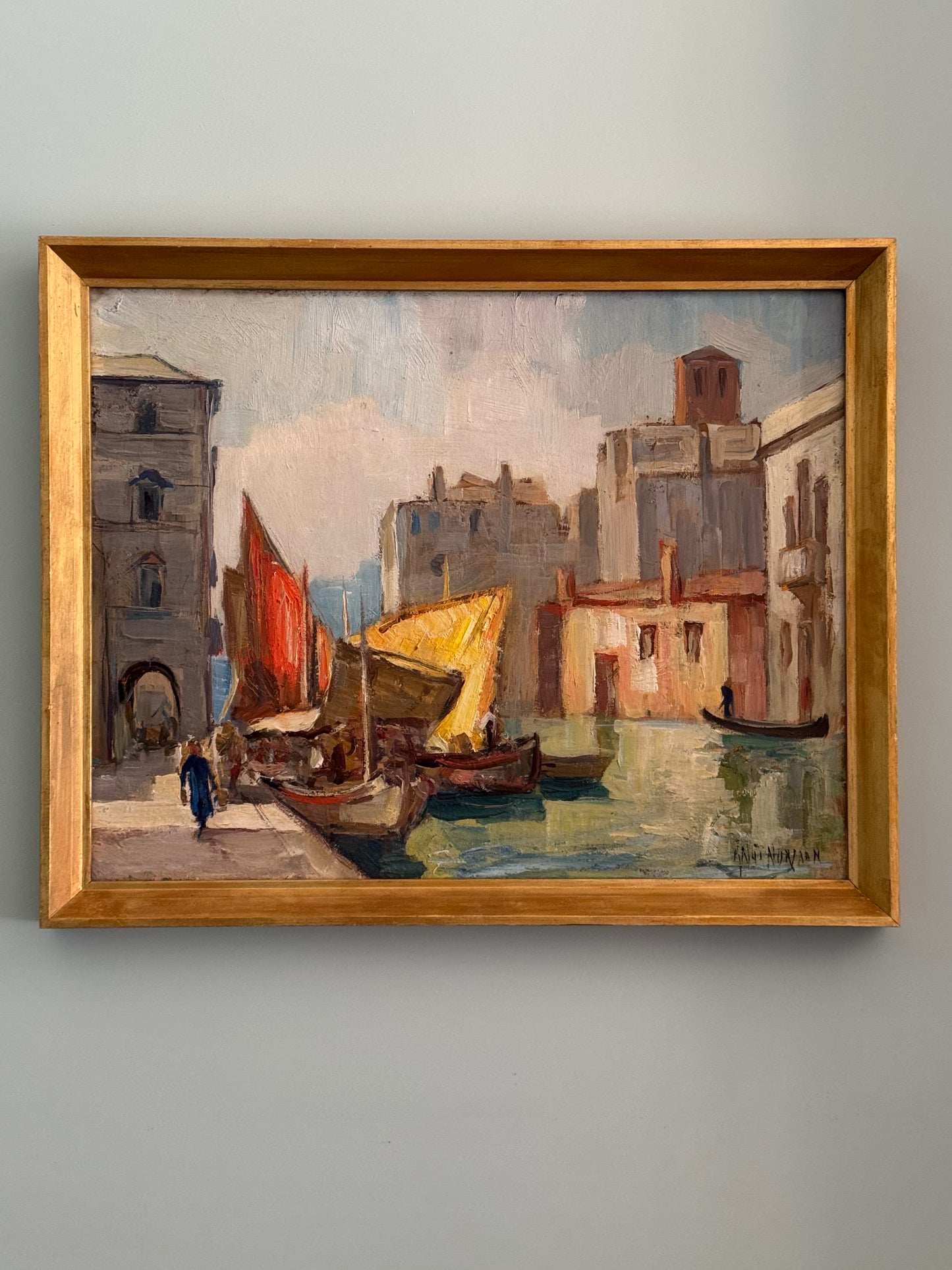 Venice Canal Scene