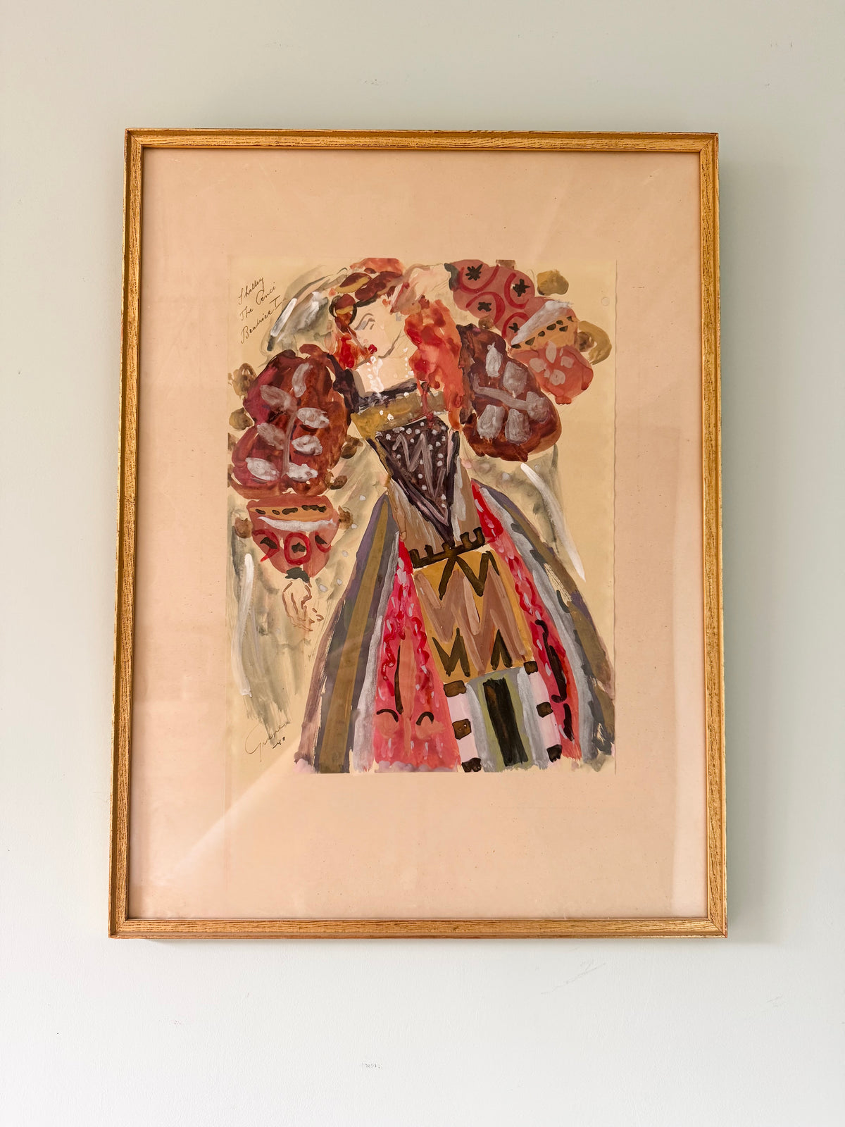 Costume Design for Beatrice Cenci