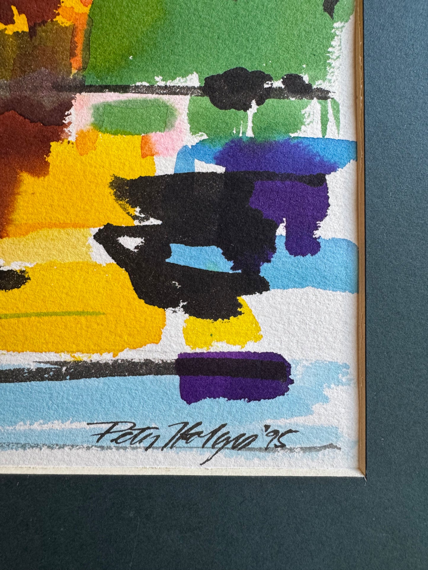Abstract, Peter Hodges, 1995