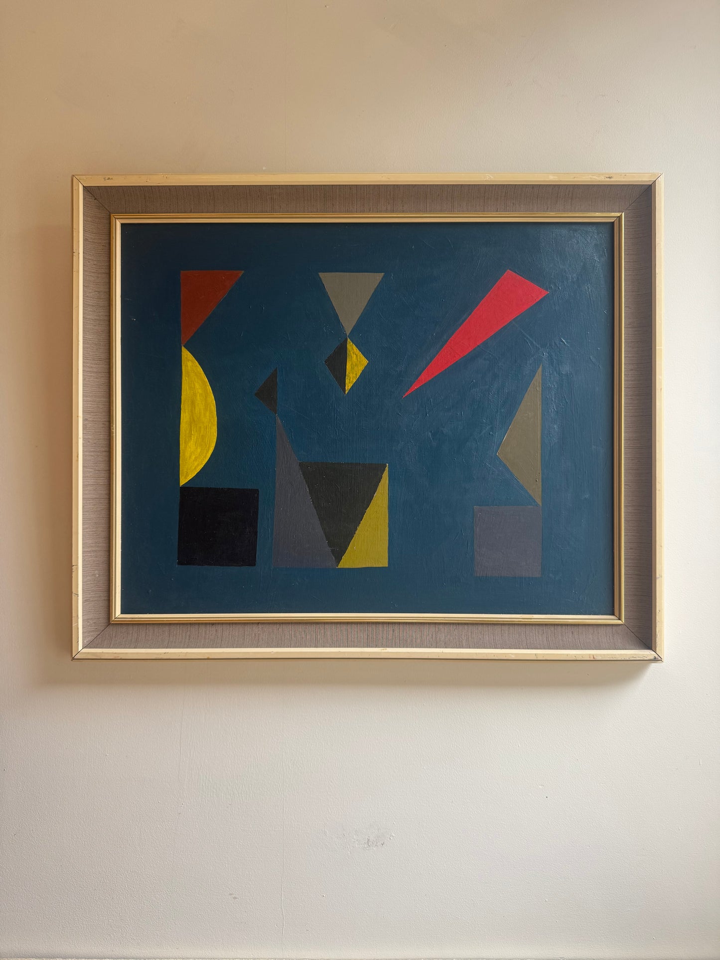 Geometric on Blue