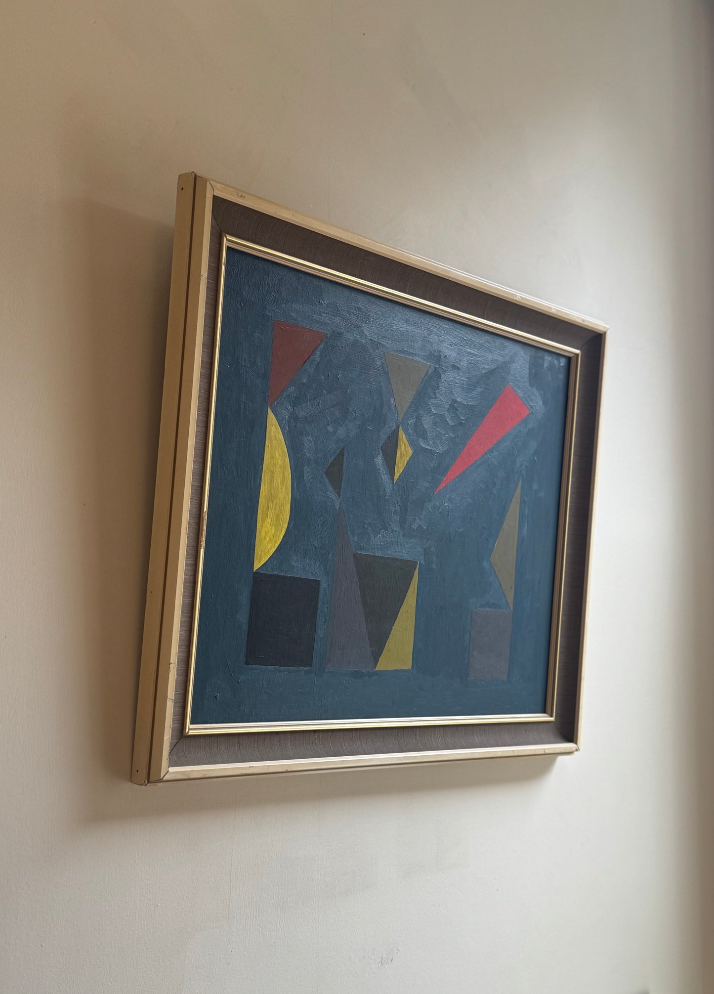 Geometric on Blue