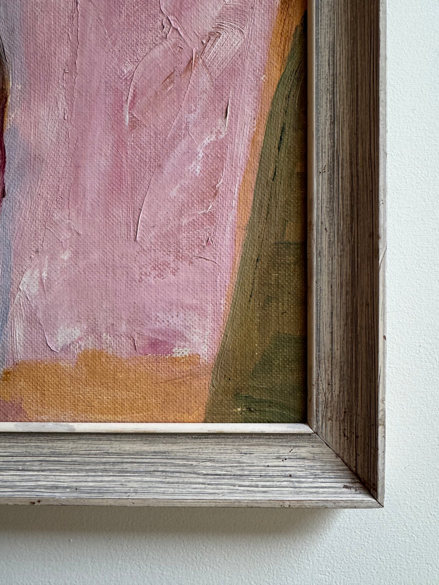 Reclining Nude on Pink