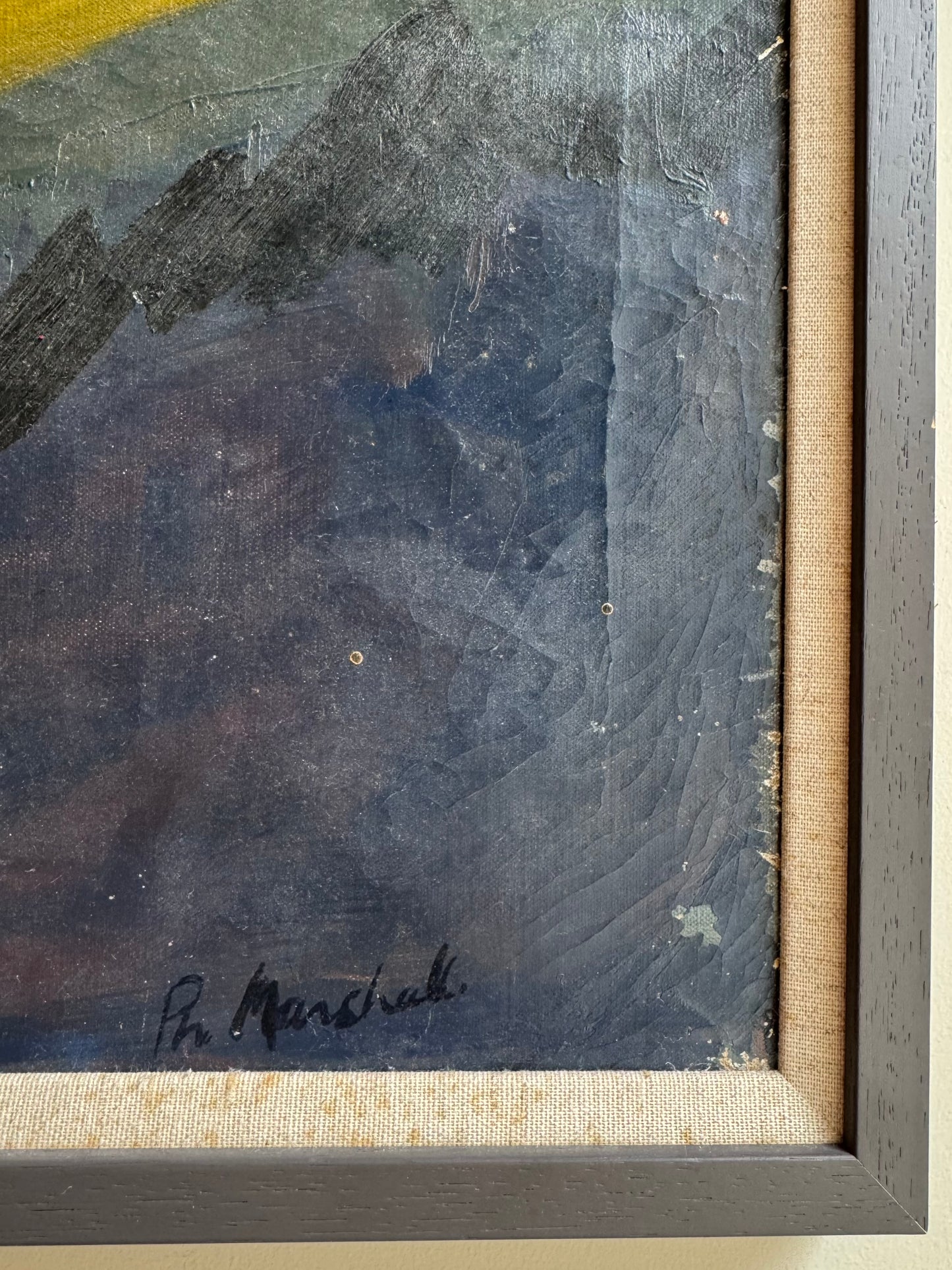 Large Mid-Century Abstract