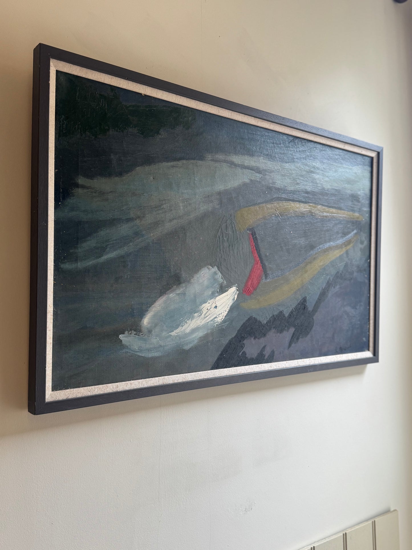 Large Mid-Century Abstract