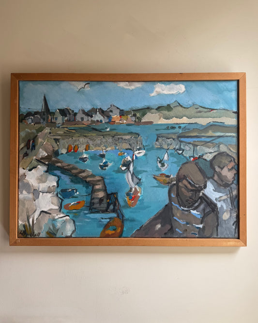 Portbail Harbour Seascape