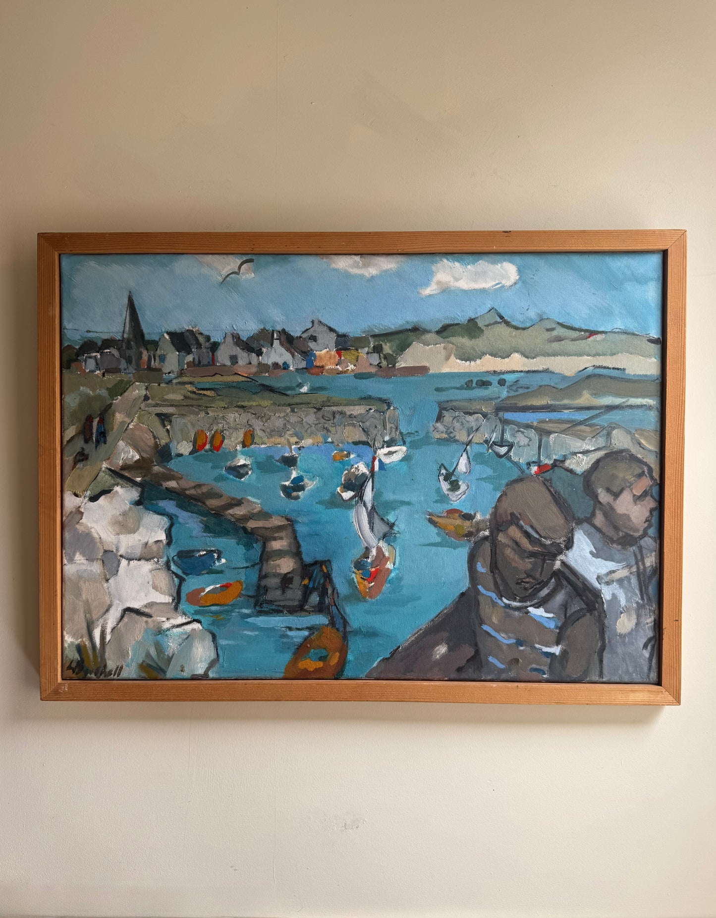 Portbail Harbour Seascape